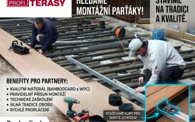PROFI TERASY rozšiřují tým o montážní partnery