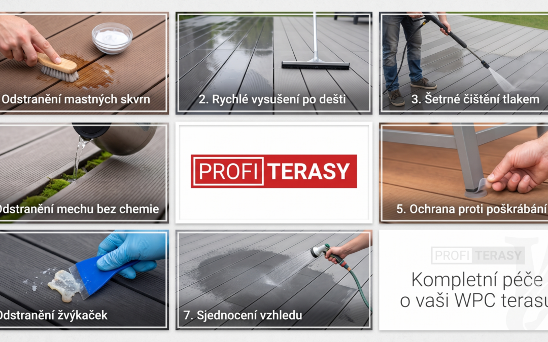 Zajímavé lifehacky pro WPC terasy: Tipy pro údržbu, delší životnost a&nbsp;skvělý vzhled